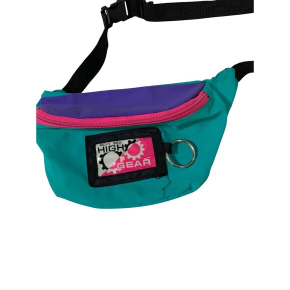 High Gear Womens Fanny Pack One Size Adjustable Blue Pink PUrple Purse Hip - Picture 2 of 3